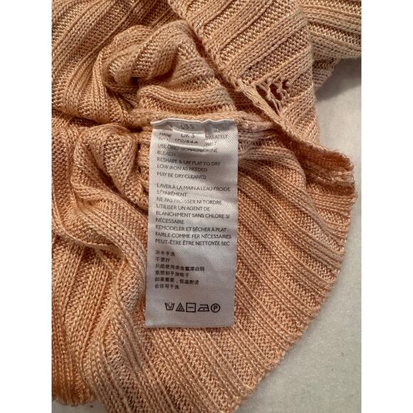 Urban Outfitters Distressed Crop Top Ribbed Sweater Size S - Picture 5 of 8